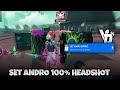 UPDATE FILE‼️SET ANDRO GACOR AUTO HEADSHOT [ FF BIASA &amp; FF MAX ]