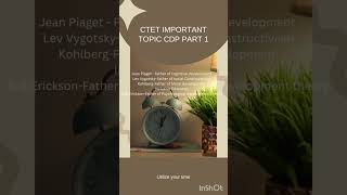 Important topic to cover #ctet2026 #ctet #ctetpyq #ctetpaper1 #ctetpreparation #cdp