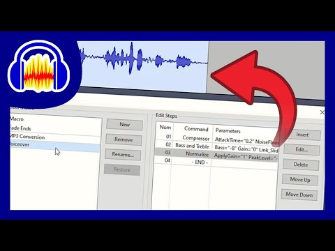 Audacity Tutorial: Using Macros to Automatically Bulk Add Effects!