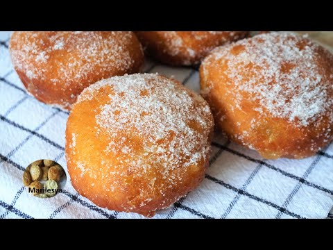Видео рецепт Пончики с джемом