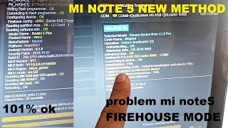 Unlock tool FIREHOUSE Mode solution by redmi note5  phone / factory reset error ! flashing error ! screenshot 5