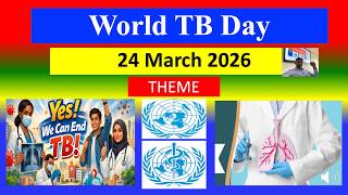 World TB Day - 24 March 2026 - THEME