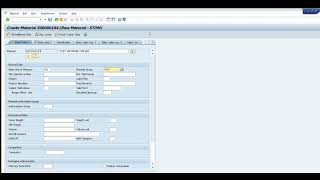 MATERIAL MASTER IN SAP MM S/4HANA (MM01)