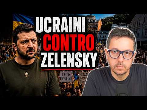 Video GLI UCRAINI PROTESTANO CONTRO ZELENSKY