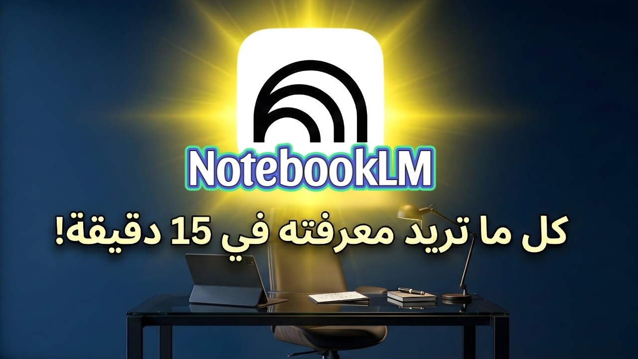 NotebookLM : كل ما تريد معرفته عن أقوى مساعد شخصي من جوجل  في 15 دقيقة