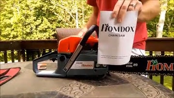 Homdox 20-Inch 52cc 2 Stroke Gas Powered Chainsaw CS5200