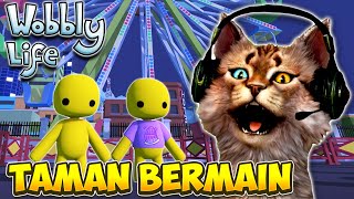 LIBURAN KE TAMAN BERMAIN DI KOTA WOBBLY LIFE !! Ft. @MisterCemprengGaming - Wobbly Life Indonesia