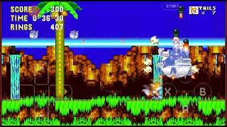 Sonic 3 and Knuckles debug mode (Angel Island)