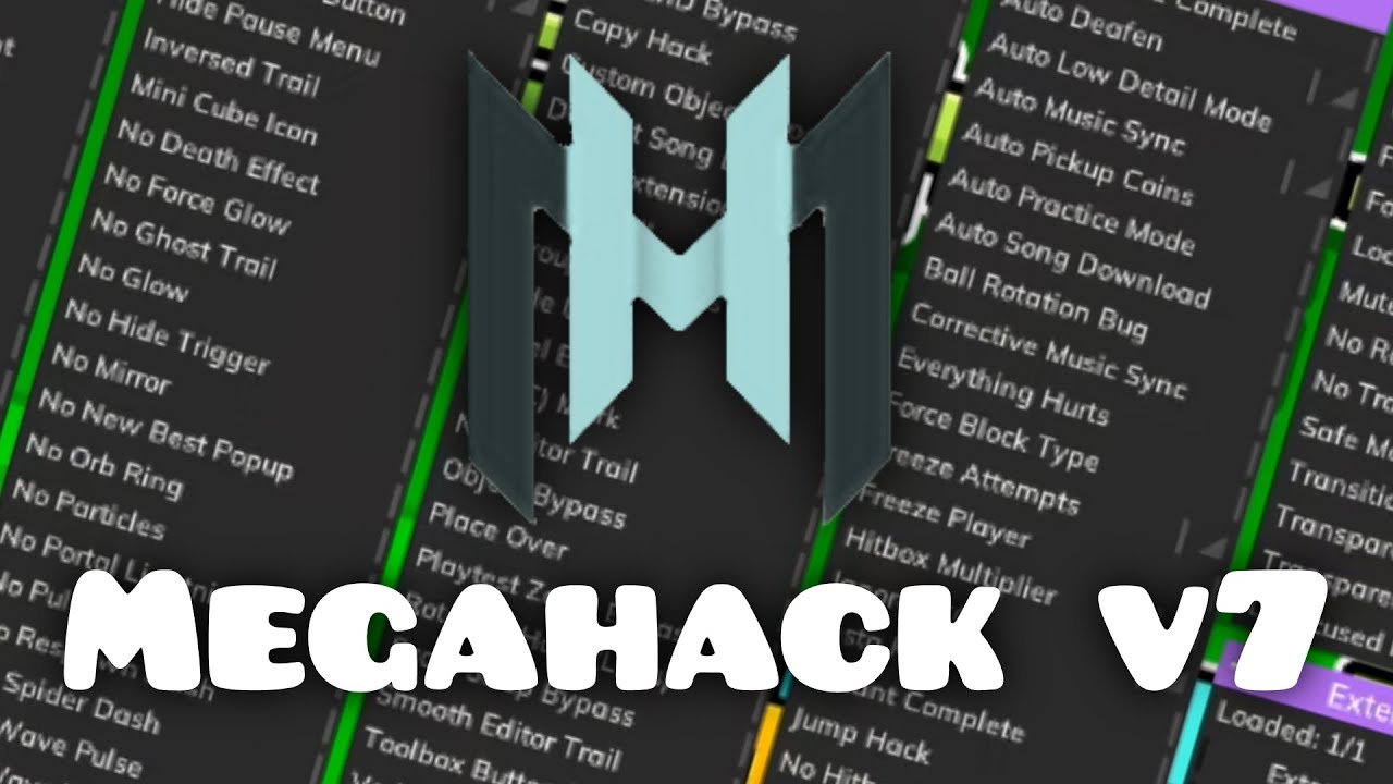 Geometry dash megahack v7