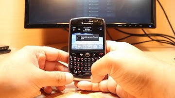 Format SD card to Blackberry 8900