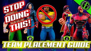 Basics of Hero Placement | Marvel Strike Force