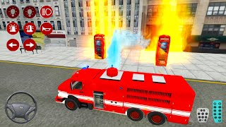 3 Fire Engines: Fireman Simulator #8 - Plane Extinguishing - Android Gameplay screenshot 5