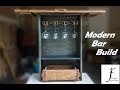DIY Reclaimed Wood Bar//How To DIY Reclaimed Wood Bar//How To