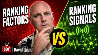 Rank Factors v Rank Signals in Google SEO