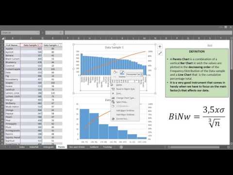 Excel 2016 V8 New Excel Charts The Pareto Chart