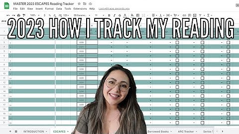 2023 How I Track My Reading - Google Sheets Reading and Stats Tracker!