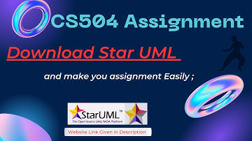 CS504 Assignment 2023  | Download Star UML | Web Link given in Description | #cs504  #assignment #vu
