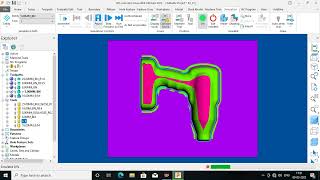 Power mill 2022 3D Simulation
