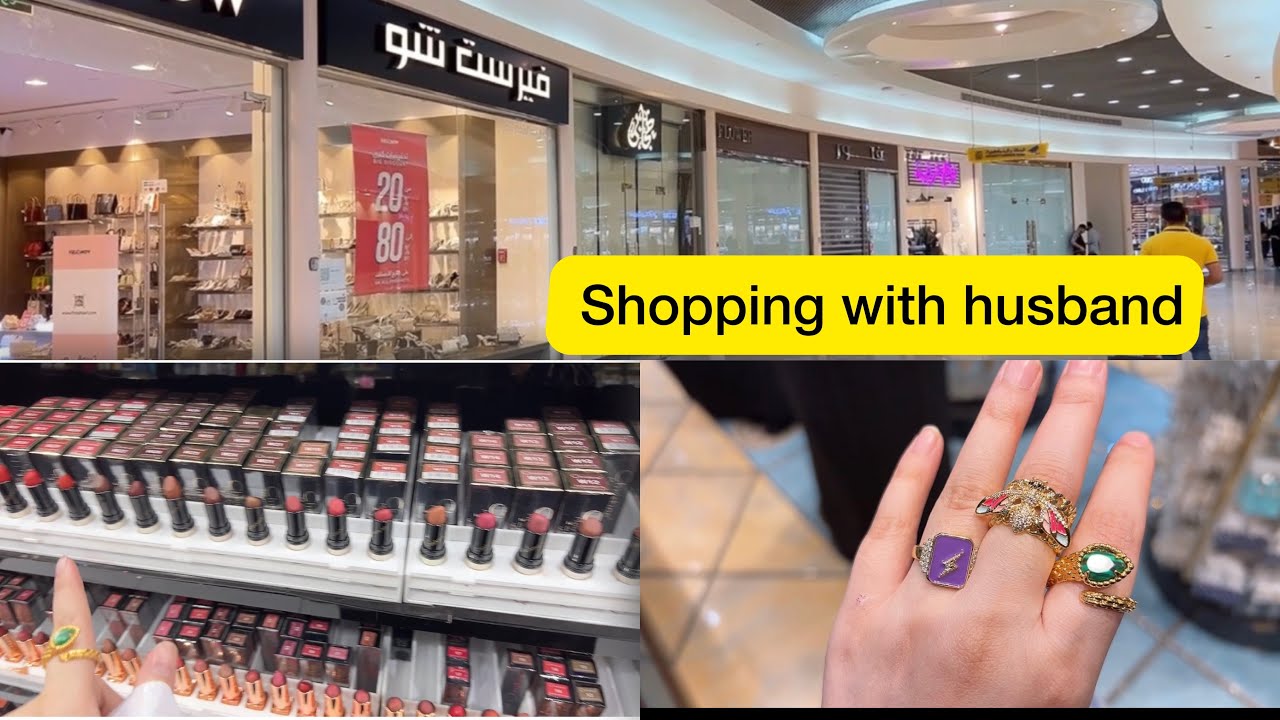 Shopping in makkah with husband life in saudiaArabia Aleya shabih