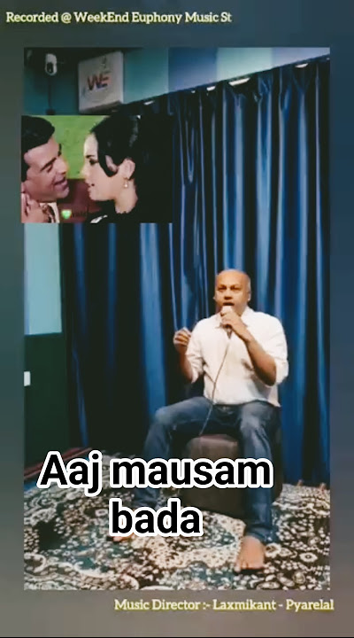Aaj mausam bada beiman hai bada | Nitesh | Rafi Sahab | @WeekendEuphony