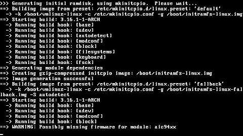 Scripted installation of Arch Linux inside VirtualBox VM