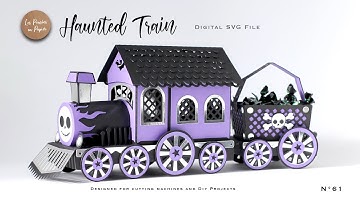 SVG PROJECT HAUNTED TRAIN | ASSEMBLY TUTORIAL |  LPP | N61