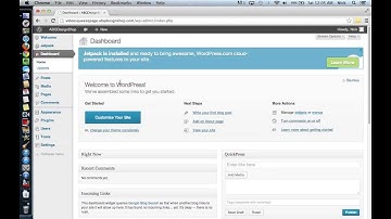 How to Create A Free Video Squeeze Page with Wordpress - Part 1 of 3