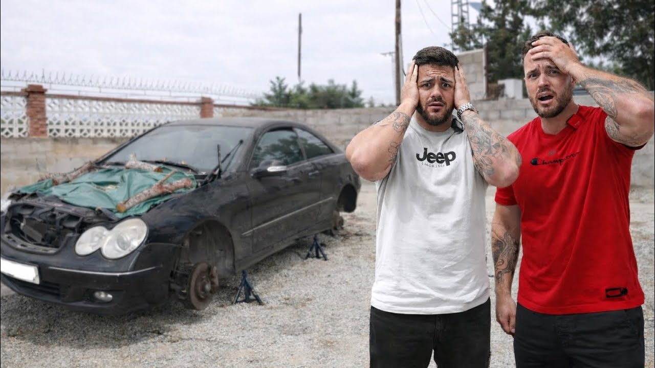 RESCATAMOS LO QUE QUEDA DEL MERCEDES ¿ARRANCARÁ?