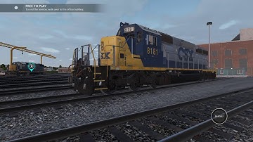 Startup and Shutdown sequence of SD40-2 lcomotive |Train Sim World