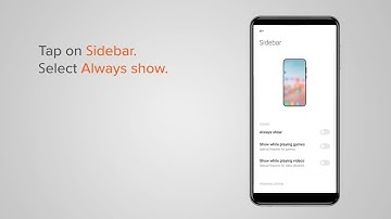 MIUI 13 Sidebar