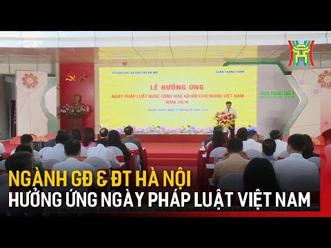 Sáng 31/10/2024 Thầy và trò trường THCS Thanh Xuân tổ chức lễ hưởng ứng ngày Pháp luật Việt Nam 9/11.