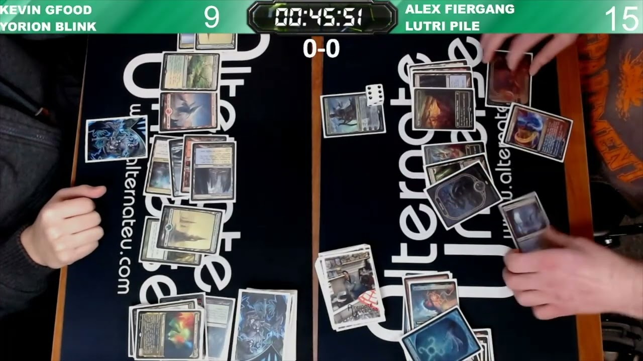 MTG Modern: 4-Color Yorion Blink vs 4-Color Lutri