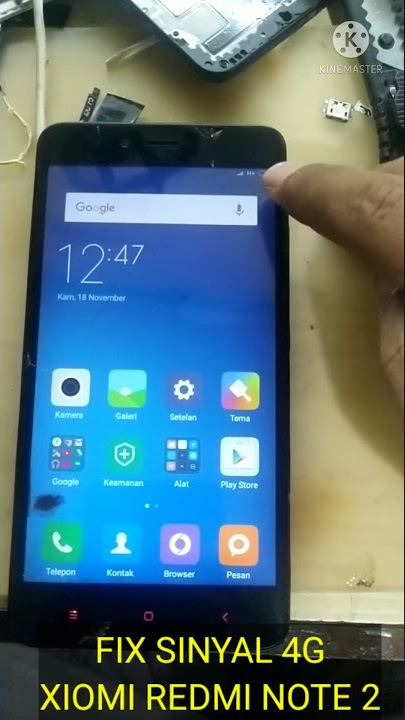 FIX SINYAL 4G XIOMI NOTE 2