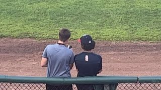 Fans Get Into It On 2$ Beer Night! Brockton Rox Game