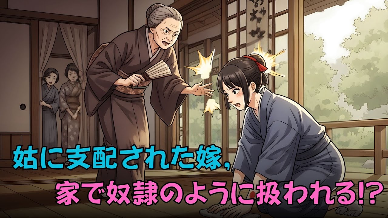 義母に虐げられ、奴隷のように扱われた嫁――限界を迎えた彼女が起こした衝撃の結末【日本の民話】