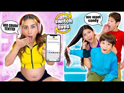Pregnant Mom x Teen Daughter Swap Lives For 24 Hours!