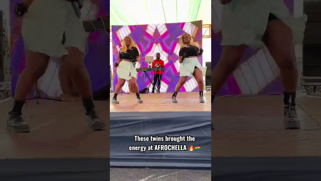 Twins at Afrochella 2022 🔥🇬🇭 