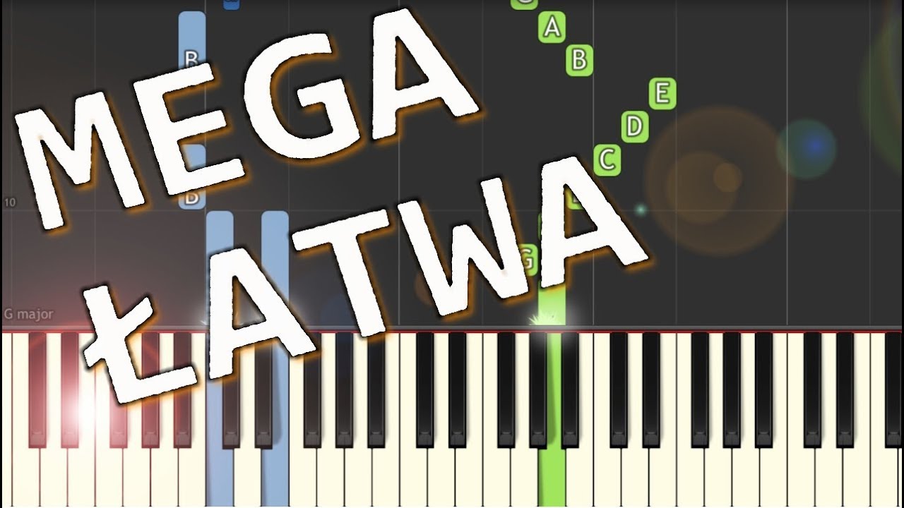 Wez Nie Pytaj P Domagala Piano Tutorial Mega Latwa Wersja Youtube