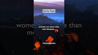 😢 The Emotional Truth: Why Women Cry More Than Men #shorts #deepfact #subscribe