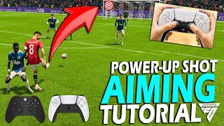 NEVER MISS a POWER-UP SHOT with this TECHNIQUE! How to AIM the POWER-UP SHOT in EA FC 24!