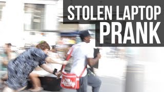 Stolen Laptop Prank