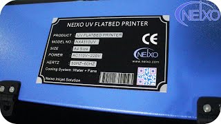 Aluminium printing with small size uv flatbed printer