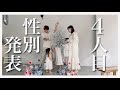 【性別発表】4人目の性別が判明しました!👶🏻意外な結果に!?【マタニティフォト】