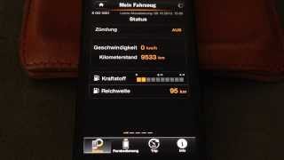 Приложение 'PCC' Porsche Car Connect screenshot 4