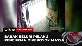 Pelaku Pencurian Kios Dikeroyok Massa | Kabar Hari Ini tvOne