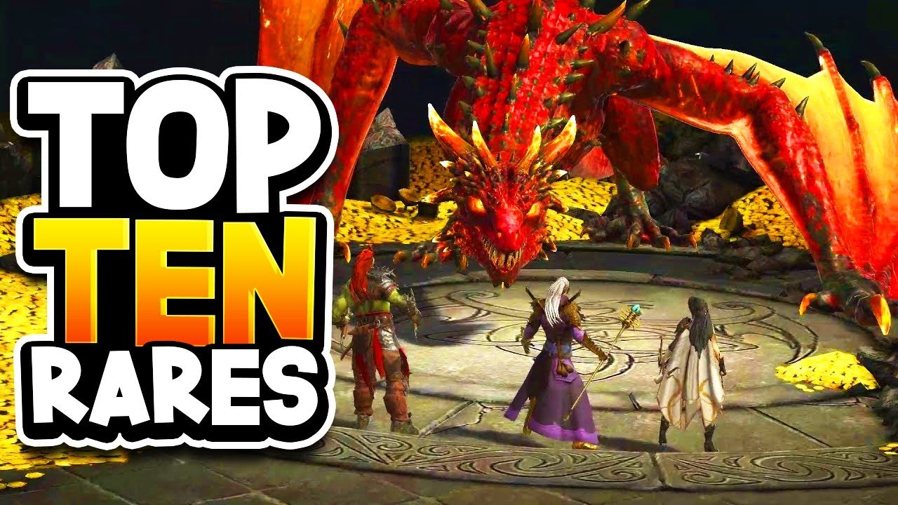 Top 10 Rare Champions For Dragon S Lair Youtube