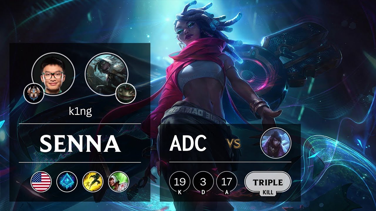 Senna ADC vs Aphelios - NA Challenger Patch 10.2