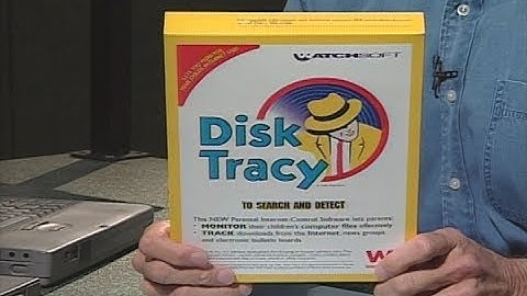 Disk Tracy: Retro File-Spying Software (1997) - Computer Chronicles