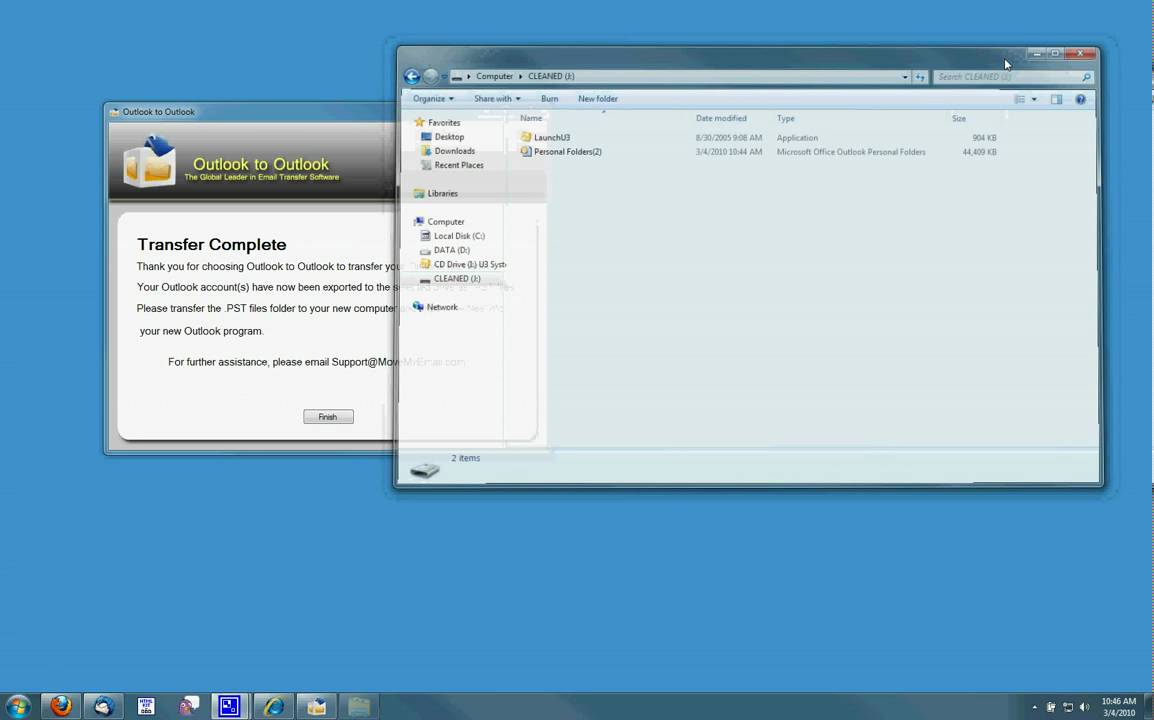 How To Transfer Outlook To Outlook On Your New Computer YouTube