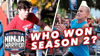 Who Won American Ninja Warrior Junior Season 2?? FULL RACES | Universal Kids